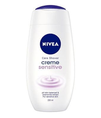 Nivea Creme Sensitive gel za prhanje, 250 ml