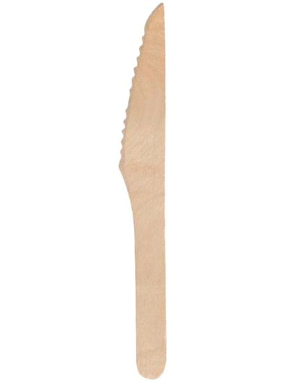 Abena noži, leseni, 16,5 cm, 100 kosov