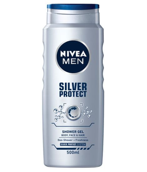 Nivea Men Silver Protect gel za prhanje