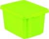 Curver Essentials škatla za shranjevanje s pokrovom, zelena, 26 l