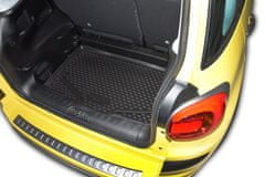 J&J Automotive Gumijasti pladenj za prtljažnik za 500L 2013-Nad Hatchback