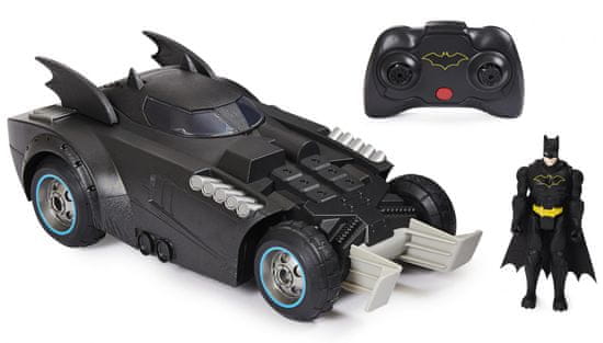 Spin Master Batman RC Batmobil s figuro in katapultom
