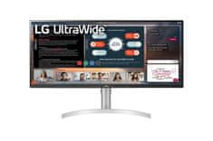 LG ultra širok IPS monitor, 86,36 cm, FHD, HDR (34WN650-W)