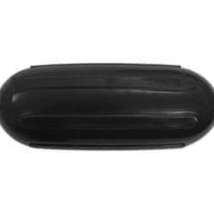 Vidaxl Odbojniki za čoln 4 kosi črni 51x14 cm PVC