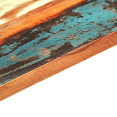 Greatstore Pravokotna mizna plošča 70x80 cm 25-27 mm trden predelan les