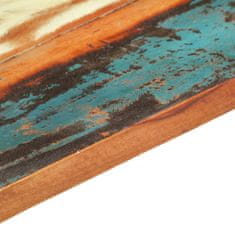 Vidaxl Pravokotna mizna plošča 60x100 cm 25-27 mm trden predelan les