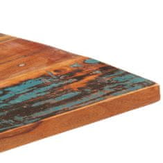 Greatstore Pravokotna mizna plošča 60x100 cm 25-27 mm trden predelan les