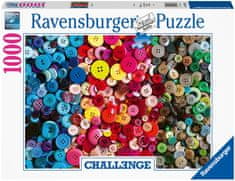 Ravensburger sestavljanka 165636 Izziv z gumbi, 1000-delna
