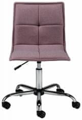 Danish Style Pisarniški stol Bert, roza