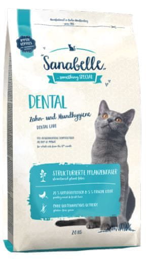 Sanabelle Dental suha hrana za odrasle mačke, 2 kg
