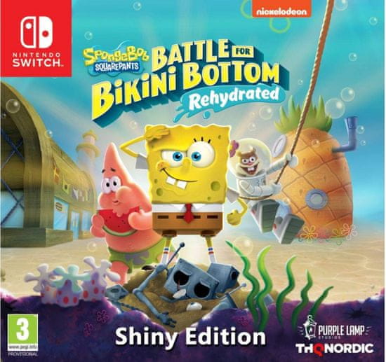 THQ Nordic Spongebob SquarePants: Battle for Bikini Bottom - Rehydrated - Shiny Edition igra (Switch)