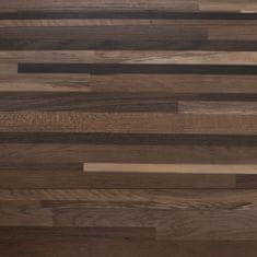 Vidaxl PVC talne plošče 5,02 m² 2 mm samolepilne črtasto rjave