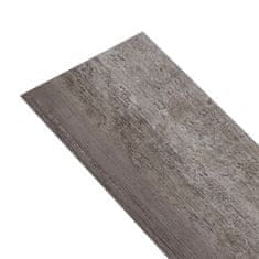 shumee Samolepilne PVC talne plošče 5,21 m2 2 mm črtast les