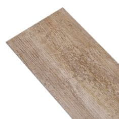 Vidaxl Nesamolepilne PVC talne plošče 5,26 m² 2 mm sprani les