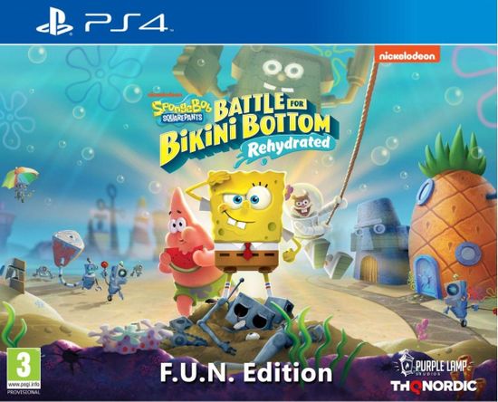 THQ Nordic Spongebob SquarePants: Battle for Bikini Bottom - Rehydrated - F.U.N. Edition igra (PS4)