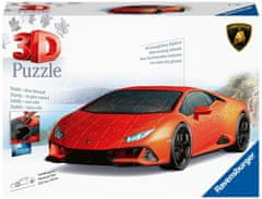 Ravensburger 3D sestavljanka Lamborghini Huracan Evo, 108 delov