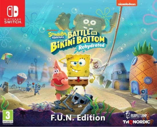 THQ Nordic Spongebob SquarePants: Battle for Bikini Bottom - Rehydrated - F.U.N. Edition igra (Switch)