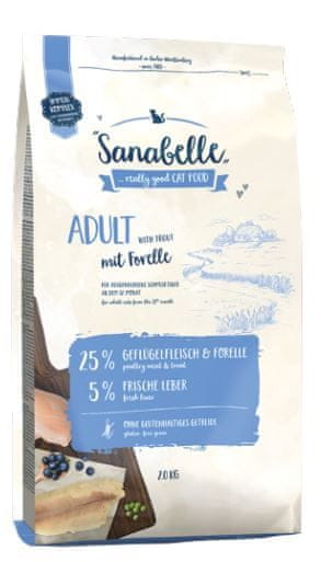 Sanabelle Adult suha hrana za hišne mačke, postrv, 2 kg
