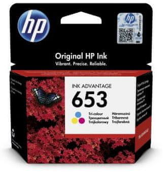 HP 653 barvna kartuša