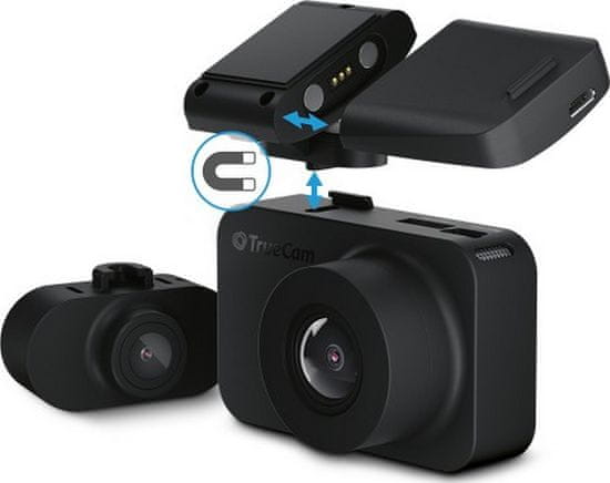 TrueCam M7 GPS Dual avtomobilska kamera (z radarskim poročilom) - Odprta embalaža