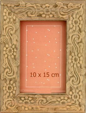 Hofmann Foto okvir 10x15 cm, iz lesa, namizni s tačko, 393