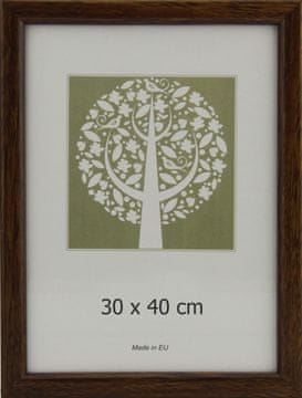 Karako Foto okvir 30x40 cm, plastika, stenski, 10-A rjav