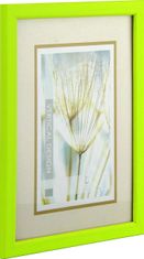 Karako Foto okvir 15x21 cm, iz lesa, namizni, stenski, 10 zelena