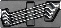 YATO  Vložek za vtičnico - obročasti ključi upognjeni 4ks 21-32mm