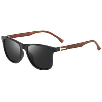 NEOGO Palree 5 sončna očala, Black Brown Wood / Black