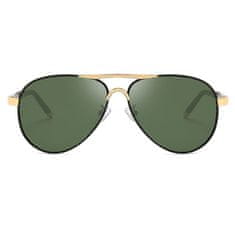 Neogo James 5 sončna očala, Gold / Green