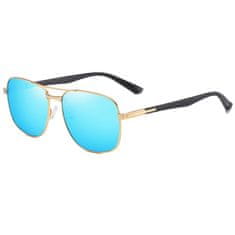 Neogo Vester 5 sončna očala, Gold / Blue