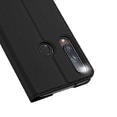 Dux Ducis Skin Pro knjižni usnjeni ovitek za Huawei P40 Lite E, črna