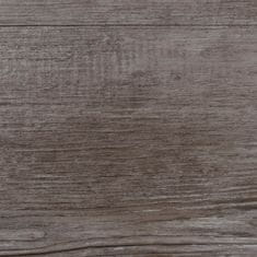 Vidaxl PVC talne plošče 5,26 m2 2 mm mat rjava barva lesa