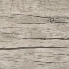 Vidaxl Samolepilne PVC talne plošče 5,21 m2 2 mm sprane orehove barve