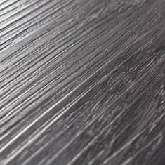 Vidaxl Samolepilne PVC talne plošče 5,21 m2 2 mm črne in bele