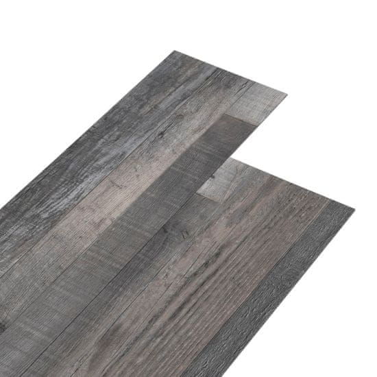 Vidaxl PVC talne plošče 5,26 m2 2 mm industrijski les