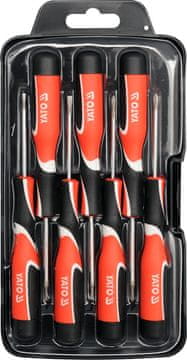 YATO  Set finih izvijačev 7ks, 2,3,PH00,PH0,T5,T6,T7