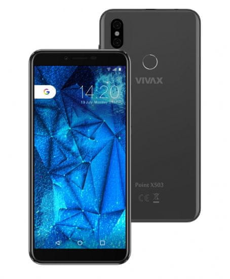 Vivax Point X503 pametni telefon, temno siv