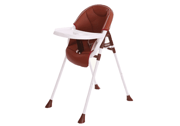 Tavalax Otroški stol za hranjenje, rjav