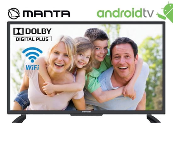 Manta 32LHA120D HD DLED televizor, Android