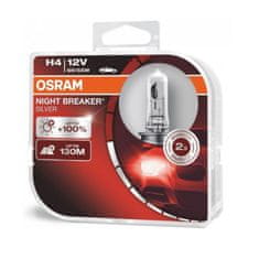 Osram H4 Night Breaker Silver +100% BOX 2 kosa