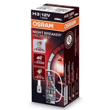 Osram H3 Night Breaker Neomejeno