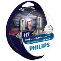 Philips 12V H7 55W PX26d RacingVision +150% Box