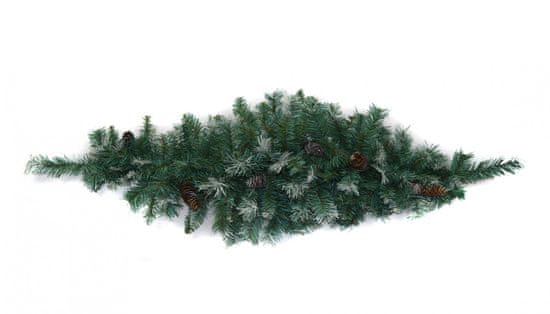 DUE ESSE smrekova veja s storži, božična dekoracija, 120 cm