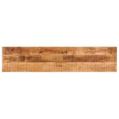 Vidaxl Klop 160 cm trden robusten mangov les in jeklo