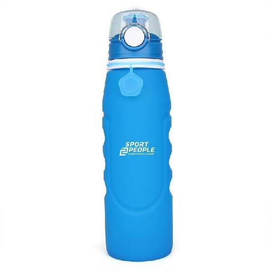 Sport2People steklenica za vodo, zložljiva, 1 l