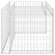 Vidaxl Garaža za kosilnico z dvignjenim koritom 110x80x60 cm jeklo