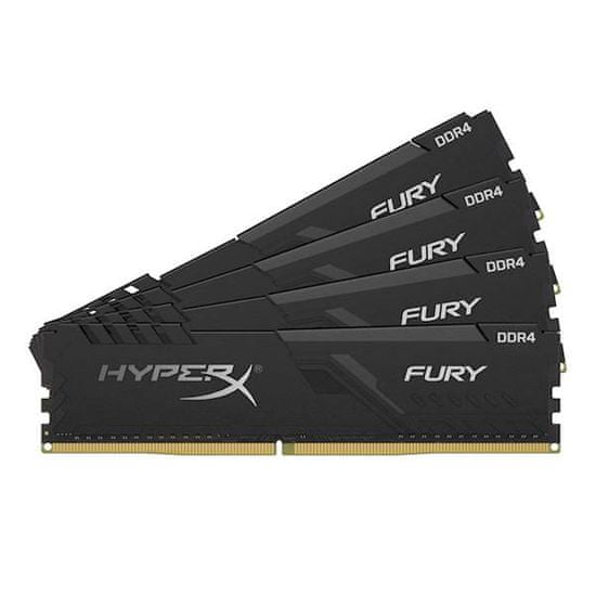 Kingston HyperX Fury pomnilnik (RAM), DDR4 64 GB (4x16GB), 3600 MHz, CL17 (HX436C17FB3K4/64)