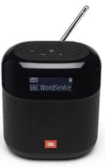 JBL Tuner XL prenosni brezžični zvočnik, DAB/FM radio, črn