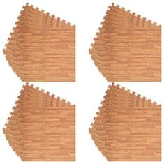 shumee Talne podloge 24 kosov vzorec lesa 8,64 ㎡ iz EVA pene